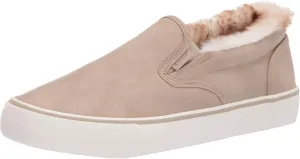 Lugz Women's Clipper LX Faux Fur Classic Slip-on Sneaker