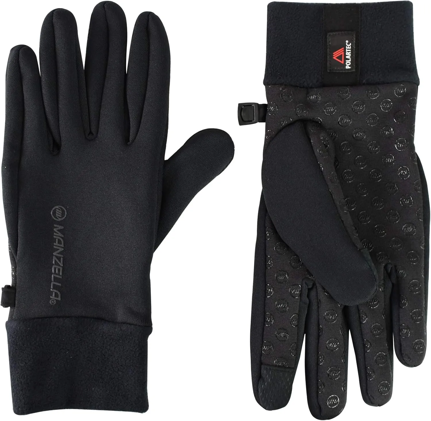 Manzella Men's Power Stretch Glove, Touchscreen Capable