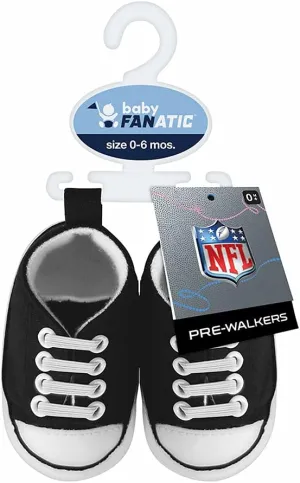 MasterPieces - NFL Baby Pre-Walkers Shoes, Officially Licensed San Francisco 49ers Football, High Top Sneakers, Soft Anti-Slip Soles, Boys and Girls, 0-6 Months