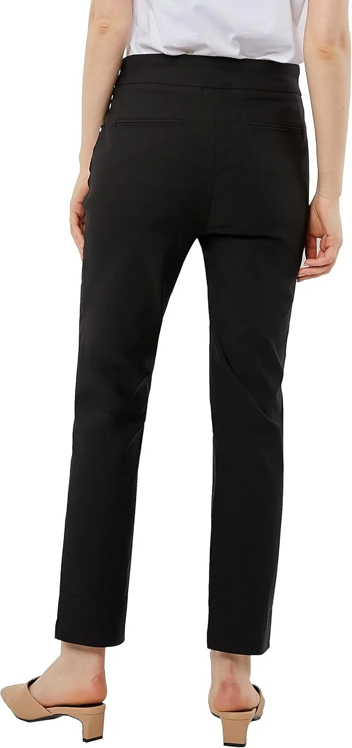 May You Be Women’s Super Stretch Pull-On Millennium Ankle Pants…