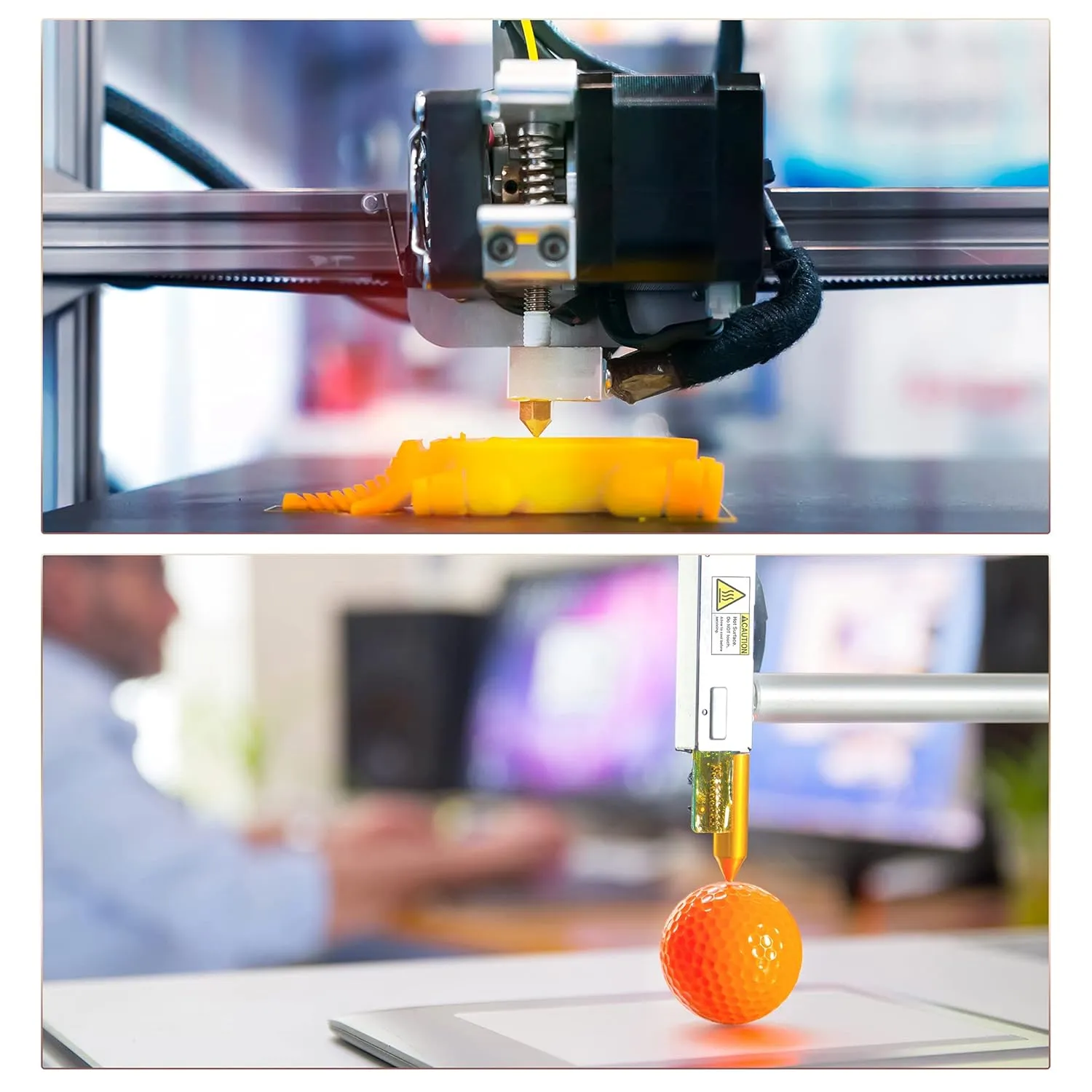 MECCANIXITY 1.75mm Filament TPU Orange 0.25KG Dimensional Accuracy  /- 0.05mm for 3D Printer