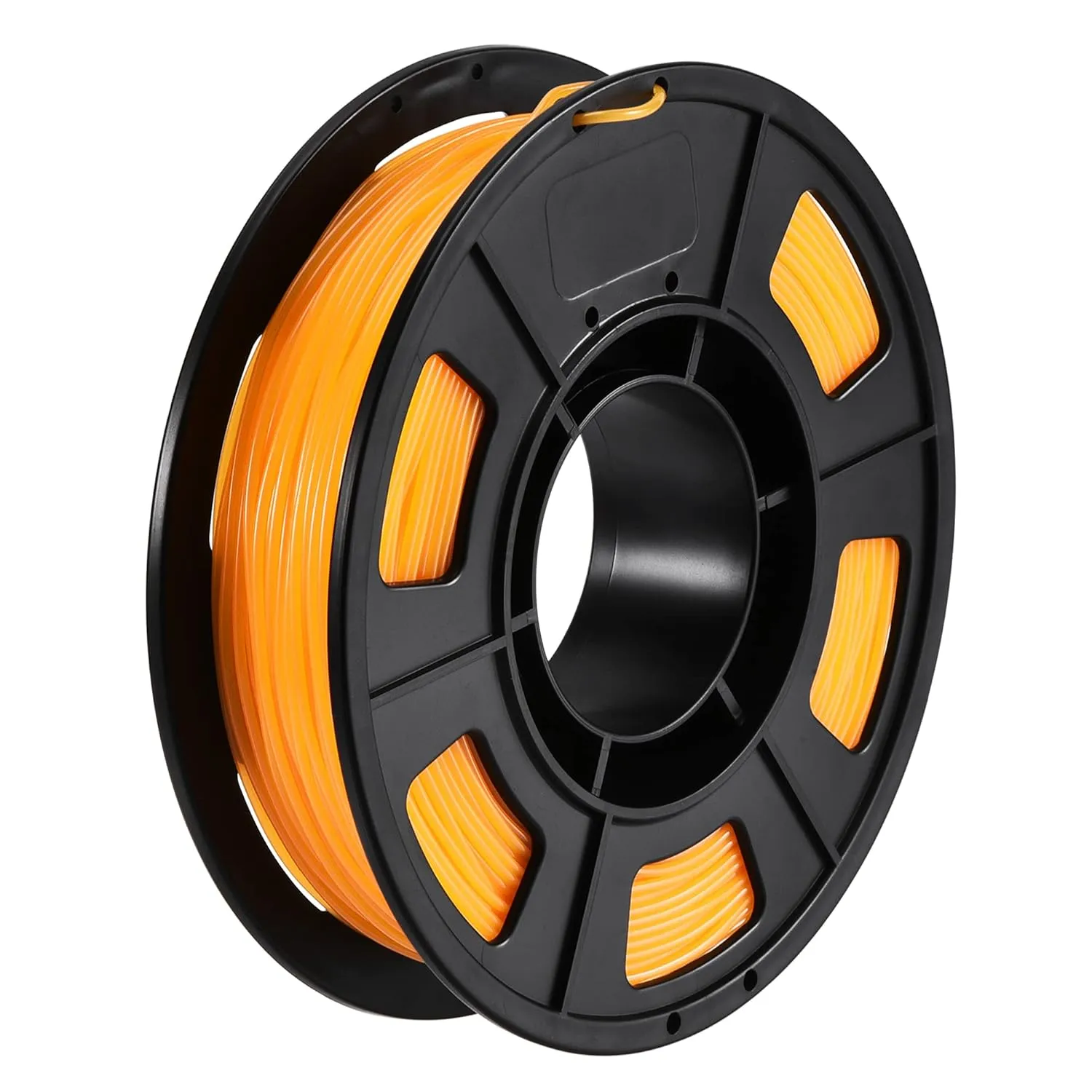 MECCANIXITY 1.75mm Filament TPU Orange 0.25KG Dimensional Accuracy  /- 0.05mm for 3D Printer