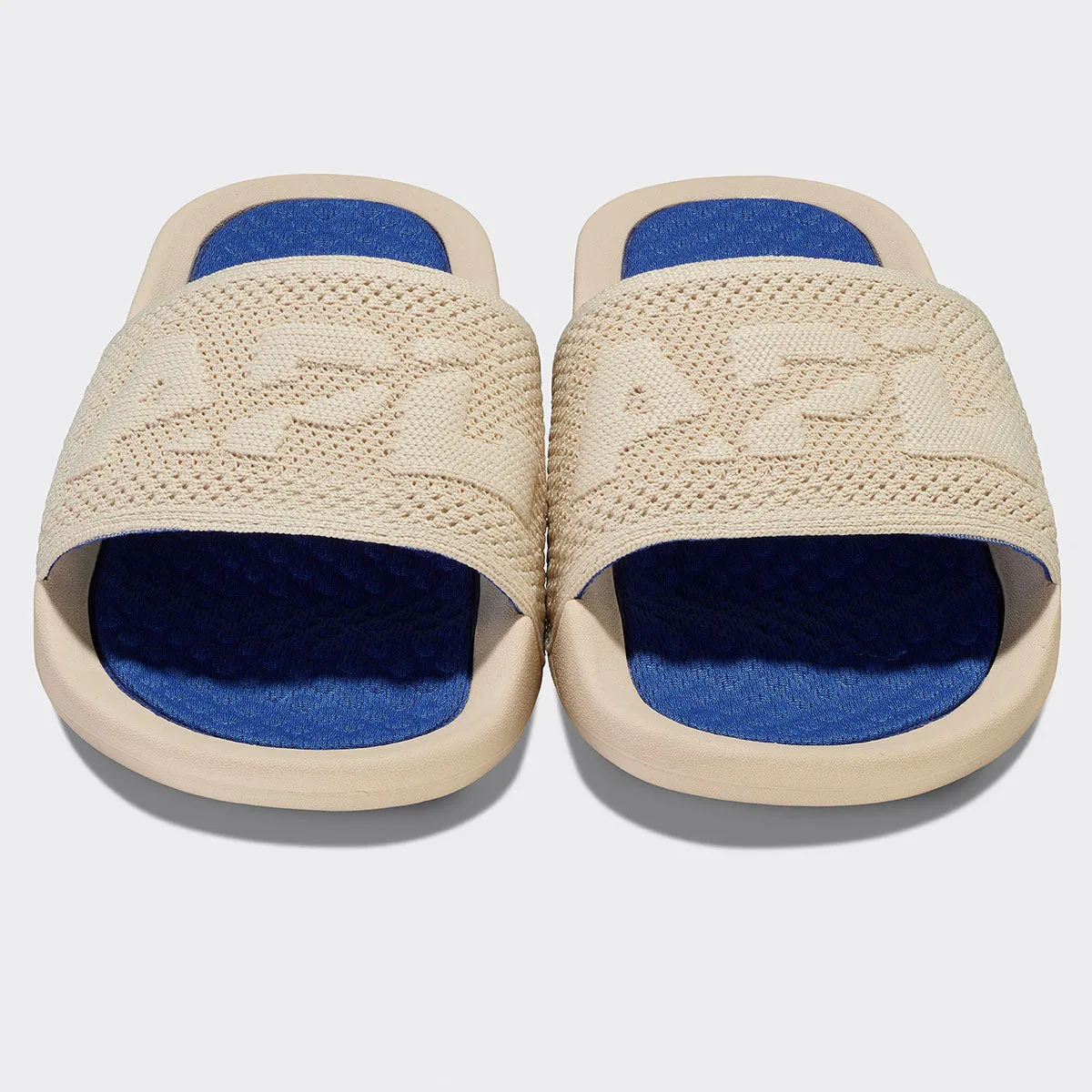 Men's | Big Logo TechLoom Slide | Beach / Cobalt