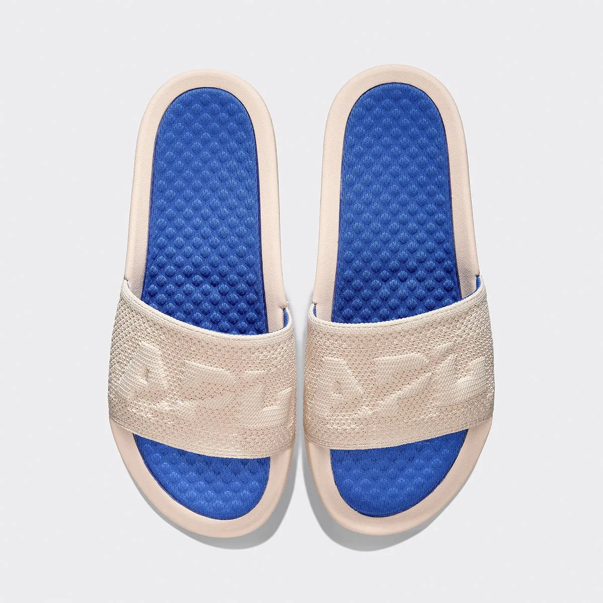 Men's | Big Logo TechLoom Slide | Beach / Cobalt
