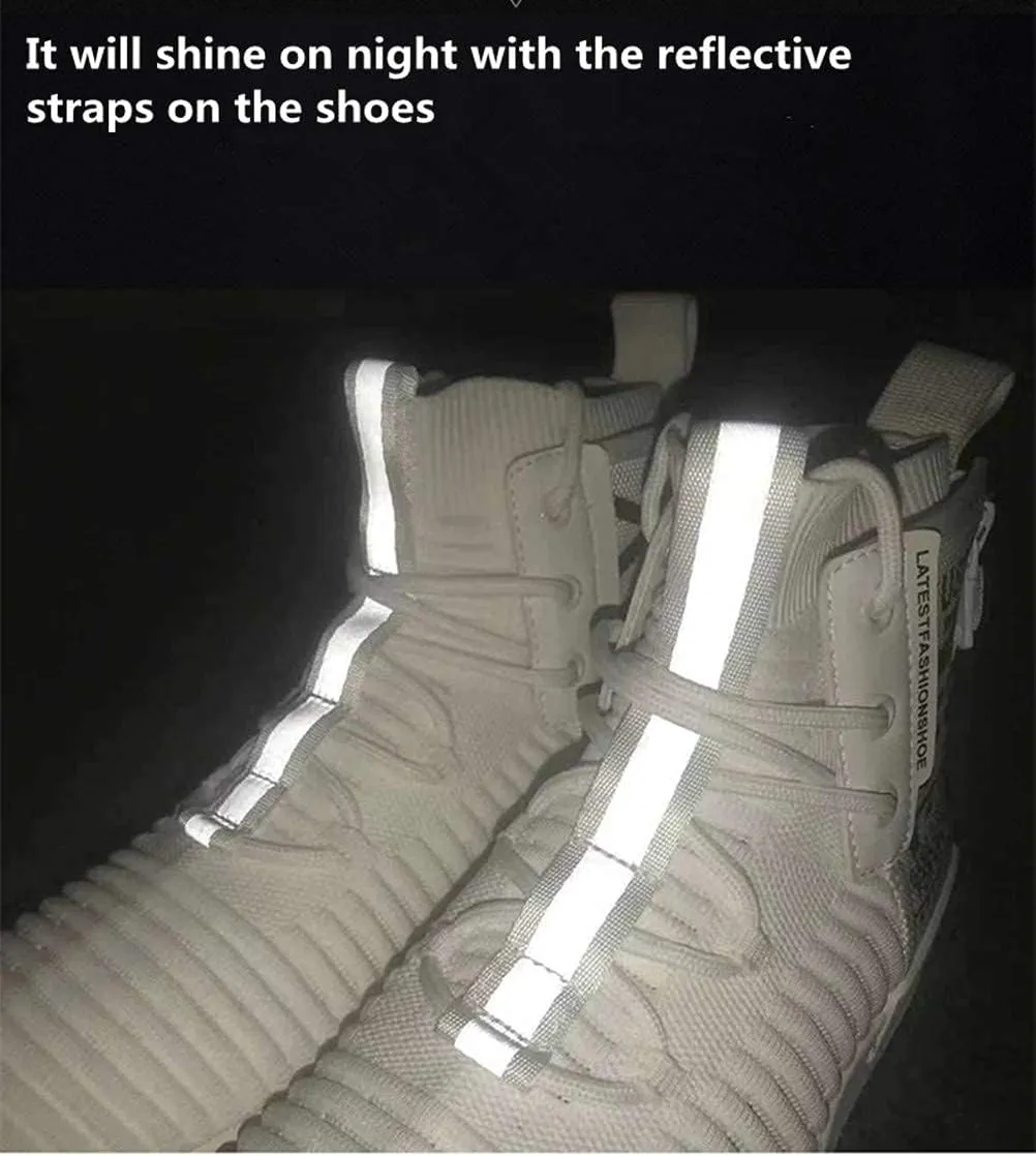 Men’s High Top Fashion Sneaker Casual Slip on Walking Shoes for Men