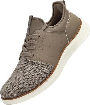 Men's Slip On Casual Fashion Shoes Hands Free Dress Sneakers Comfortable Lightweight Walking Shoes
