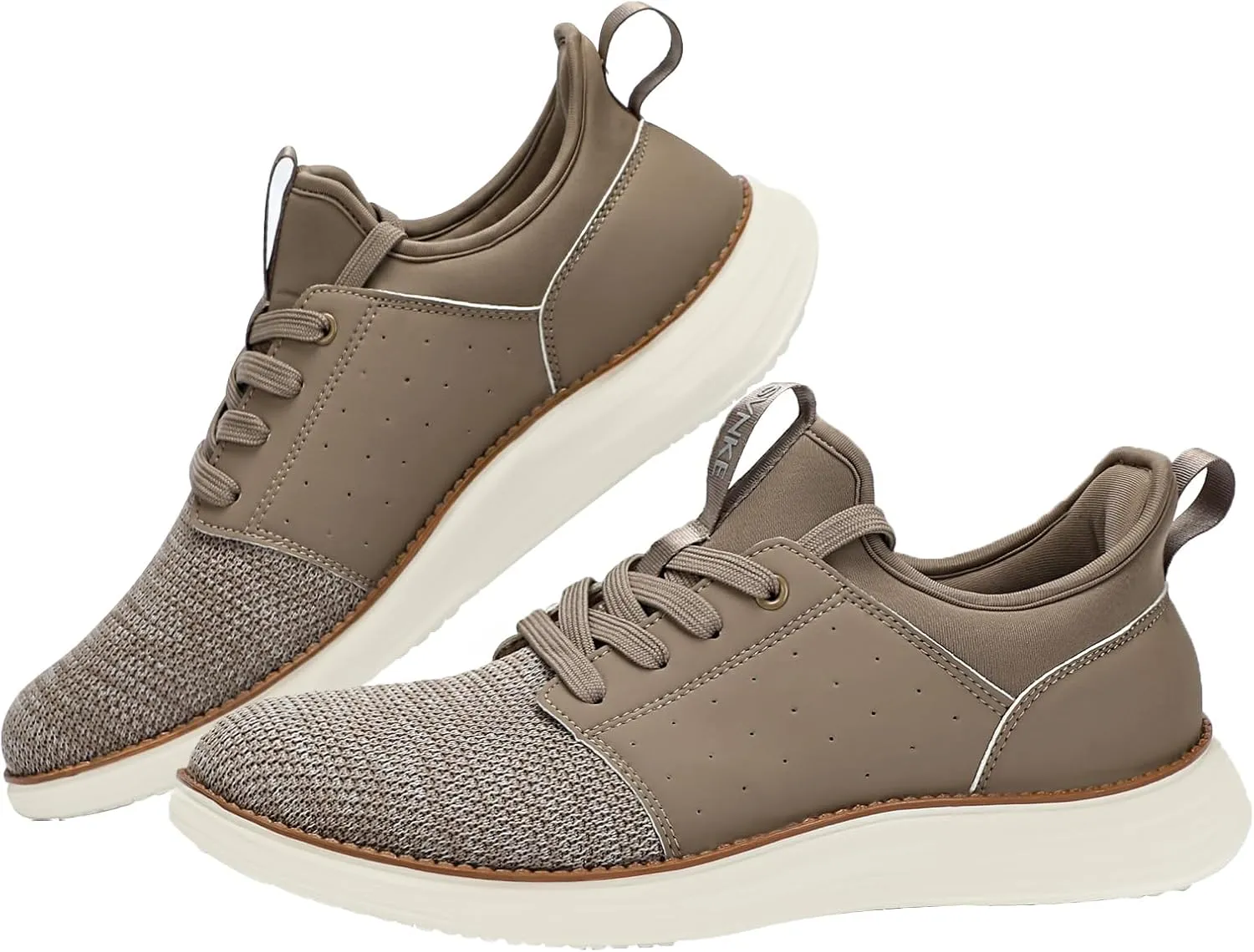 Men's Slip On Casual Fashion Shoes Hands Free Dress Sneakers Comfortable Lightweight Walking Shoes