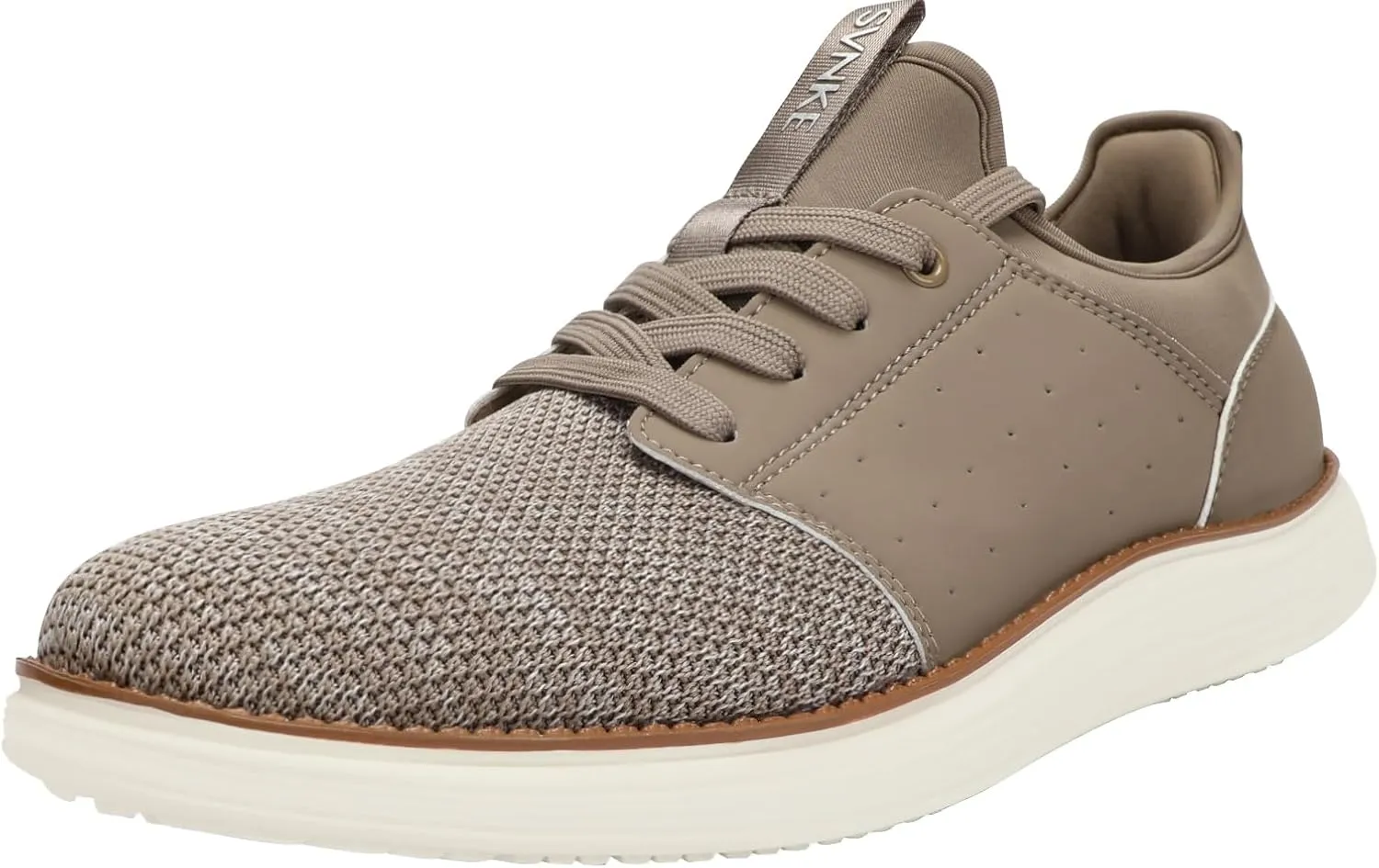 Men's Slip On Casual Fashion Shoes Hands Free Dress Sneakers Comfortable Lightweight Walking Shoes