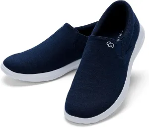 Merinos Women's Slip On Fashion Sneakers, Slide on Casual Shoe, Made with Australian Wool, Lightweight & Durable Tennis Shoes