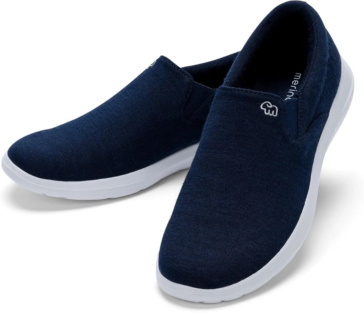 Merinos Women's Slip On Fashion Sneakers, Slide on Casual Shoe, Made with Australian Wool, Lightweight & Durable Tennis Shoes