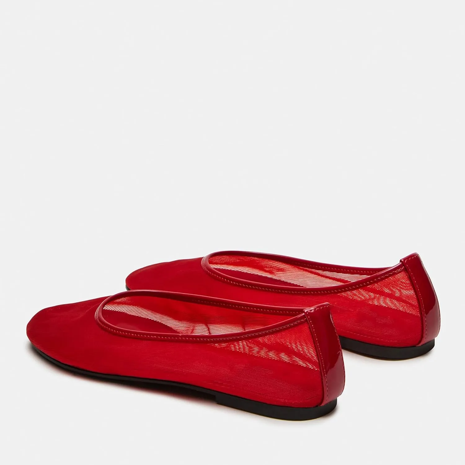 Mesh Ballet Flats for Women Cute and Fashionable Round Toe Design with Breathable Material for Easy Pull-On Wear