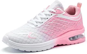 Mesh Breathable Mens Sneakers, Soft Sole Running Shoes, Casual Walking Shoes Fitness Yoga Both