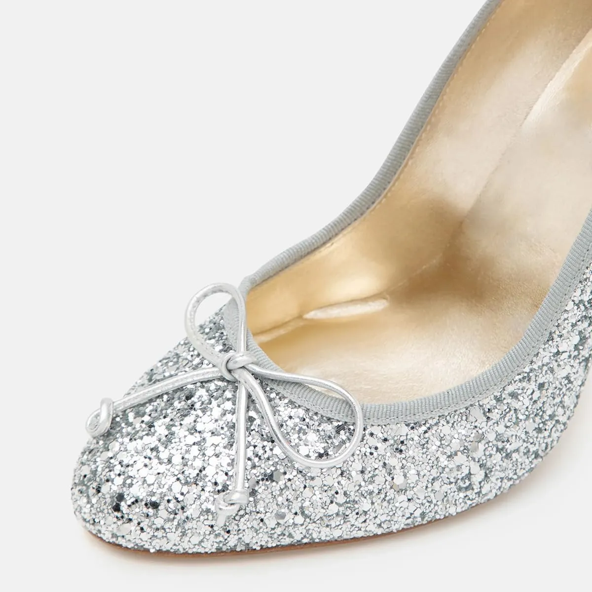 miss left Women Elegant Stiletto High Heel Bow Round Toe Satin Pumps Slip on Wedding Prom Party Dress Formal Shoes Size 4-16 US