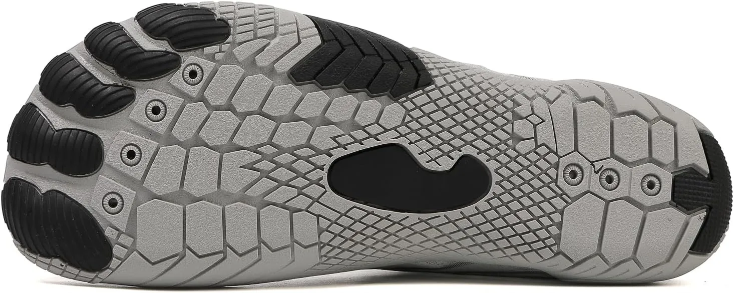 MOCHINI Hike Barefoot Shoes Grounded Footwear for Womens Men Non-Slip Wide Toe Neuropathy Beach Pool Aqua Swimming Surf Hiking Walking Quick Dry Water Shoes