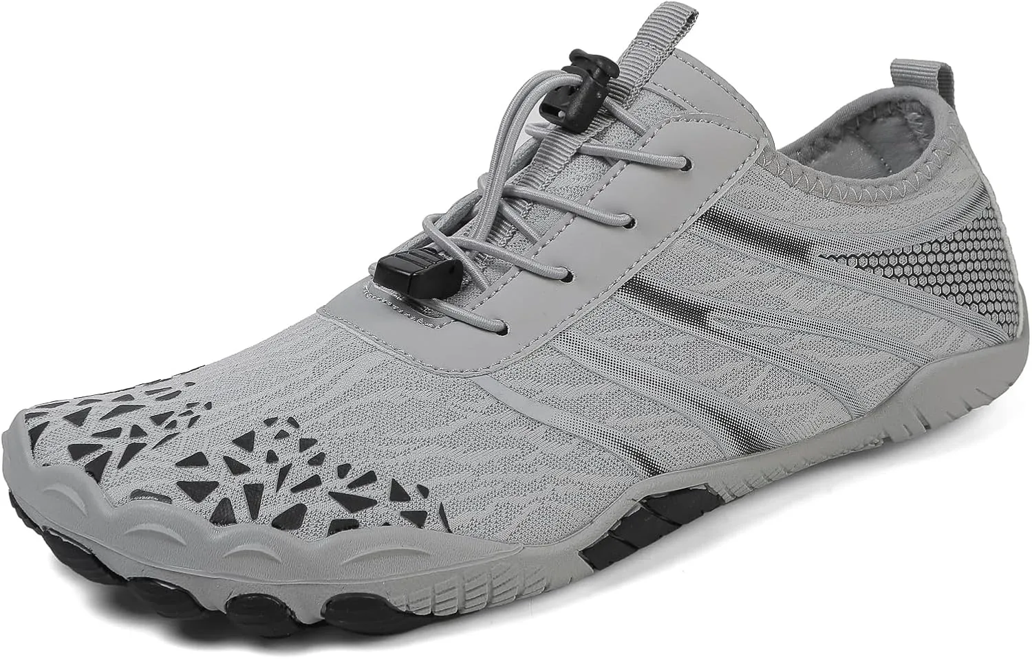 MOCHINI Hike Barefoot Shoes Grounded Footwear for Womens Men Non-Slip Wide Toe Neuropathy Beach Pool Aqua Swimming Surf Hiking Walking Quick Dry Water Shoes