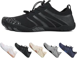 MOCHINI Hike Barefoot Shoes Grounded Footwear for Womens Men Non-Slip Wide Toe Neuropathy Beach Pool Aqua Swimming Surf Hiking Walking Quick Dry Water Shoes