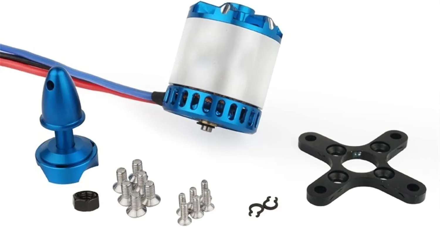 Model Power 2212 2216 2220 Fbrushless Motor 980KV 1400KV 2200KV Flat Shaft Rear Shaft DIY Drone Helicopter Model Aircraft Motor Smart Hobby (Color : Flat Shaft 2216 Motor 1400kv)
