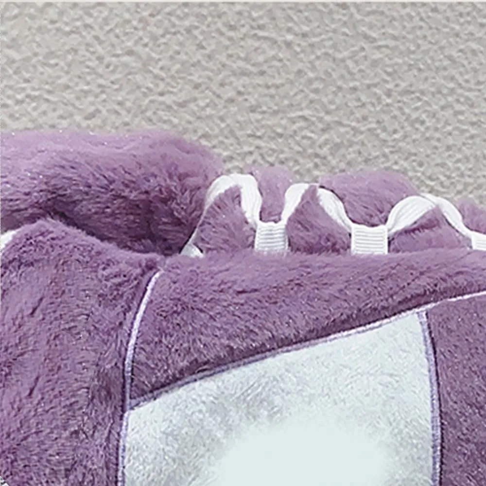 MOLERFO Sneaker Slippers Non Slip Sole Indoor House Plush Slippers Unisex Indoor Floor Cotton Shoes