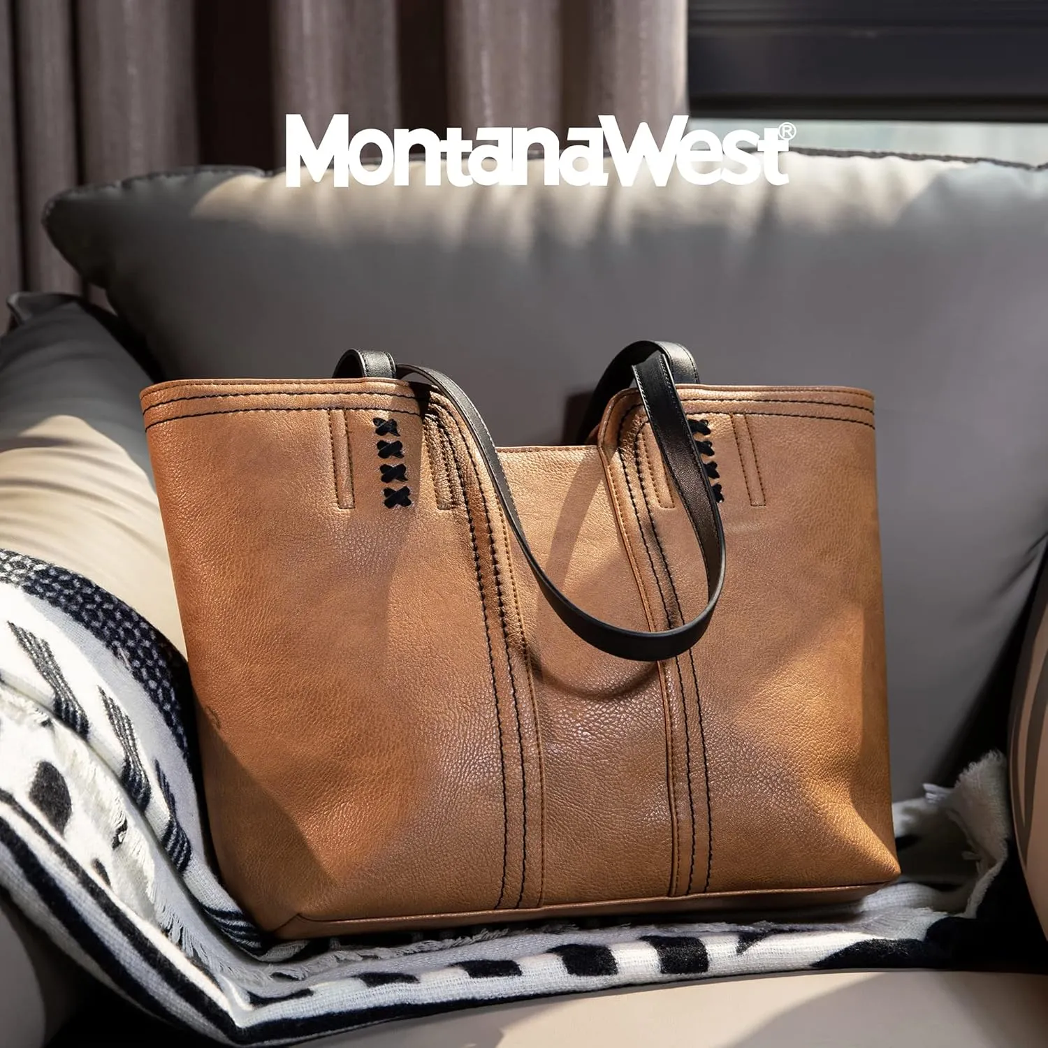 Montana West Tote Bag for Women Top Handle Satchel Purse