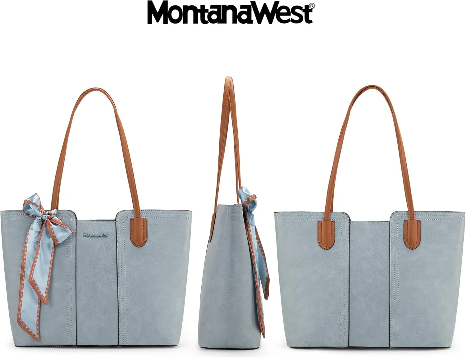 Montana West Tote Bags for Women Medium Top Handle Satchel Purses
