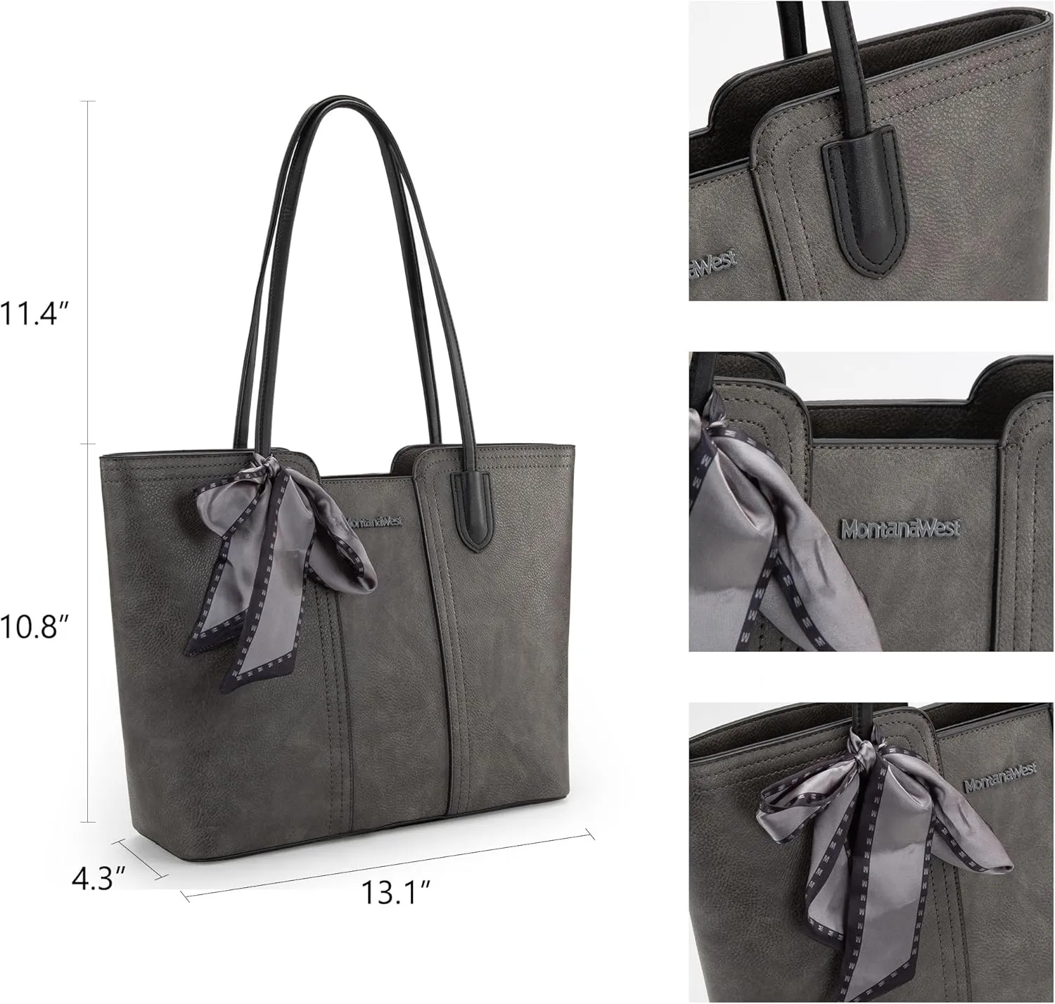 Montana West Tote Bags for Women Medium Top Handle Satchel Purses
