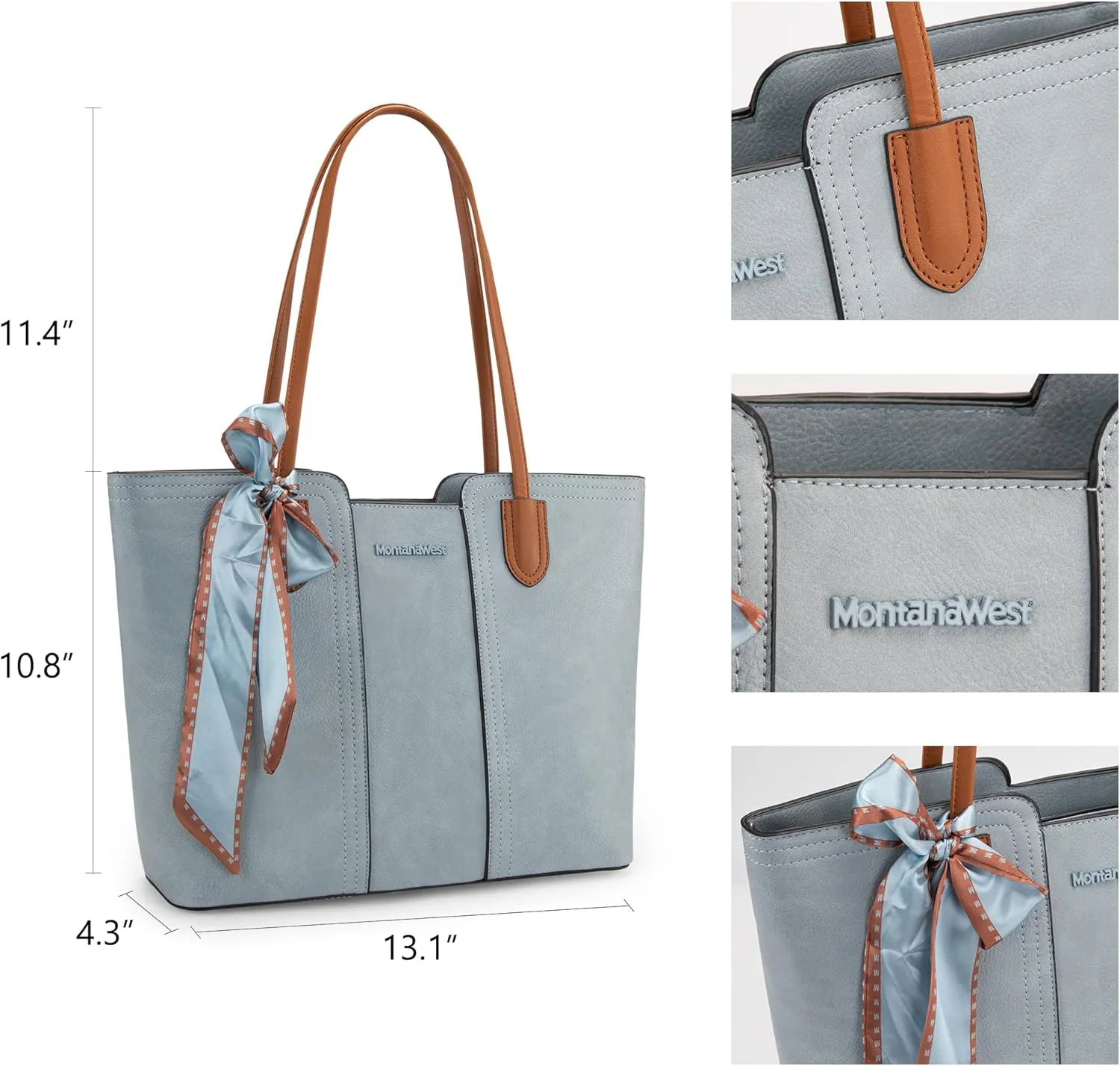 Montana West Tote Bags for Women Medium Top Handle Satchel Purses