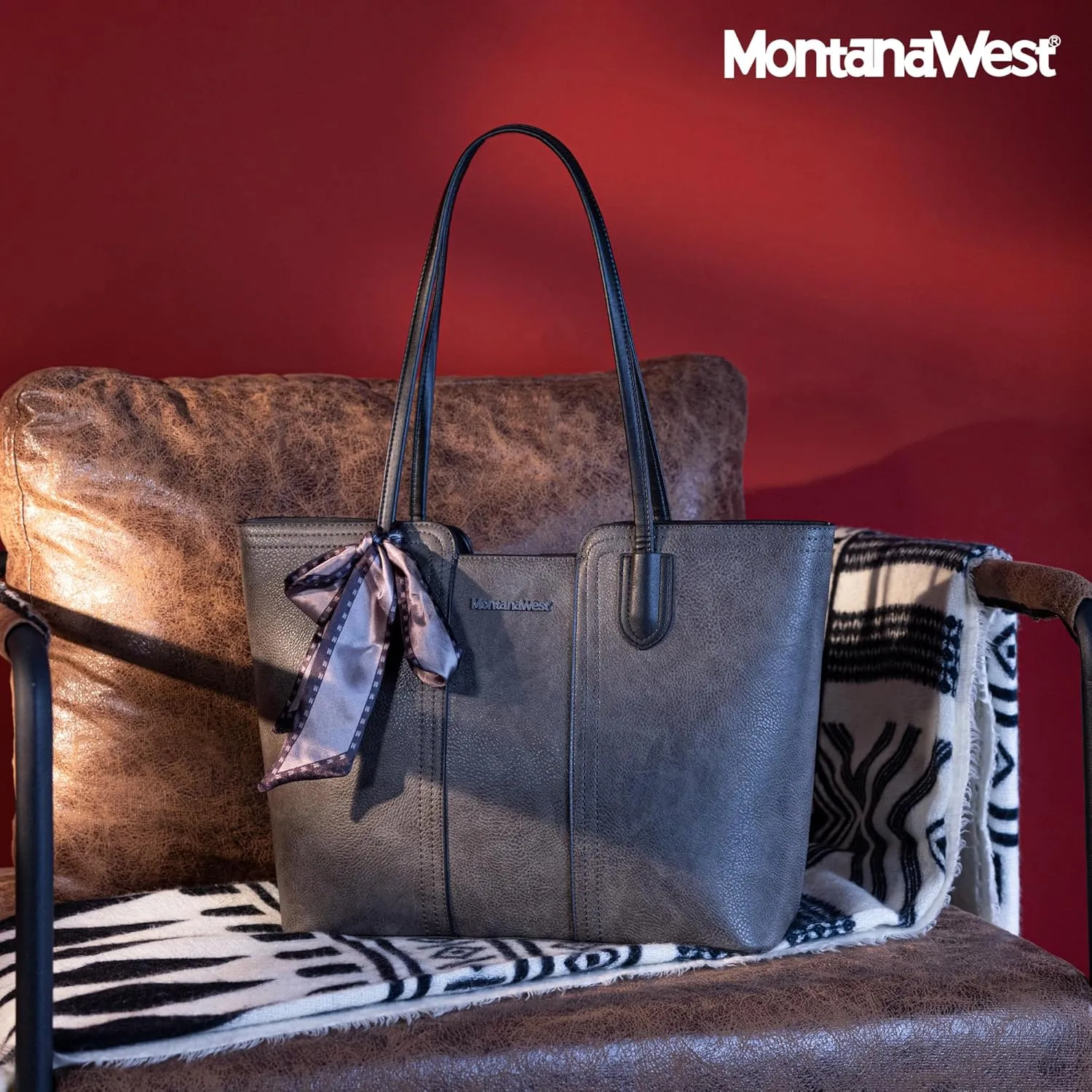 Montana West Tote Bags for Women Medium Top Handle Satchel Purses