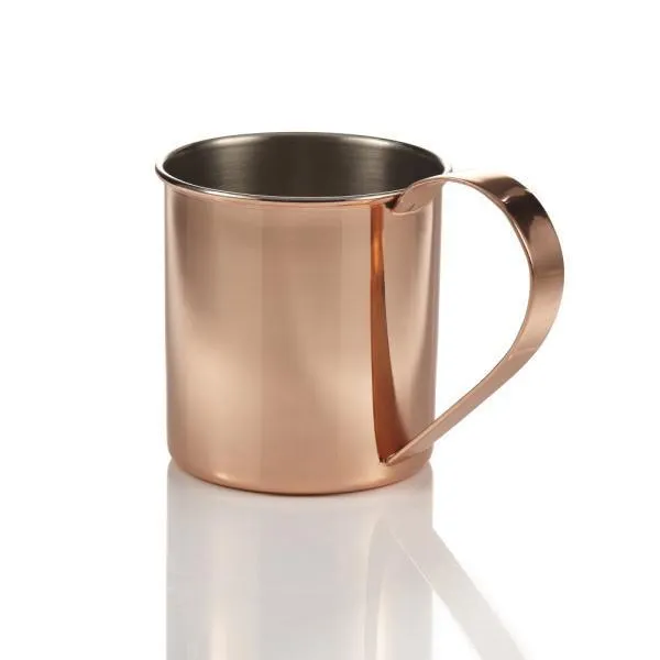 Moscow Mule Copper and Stainless Steel Straight Shaped Mug 20oz