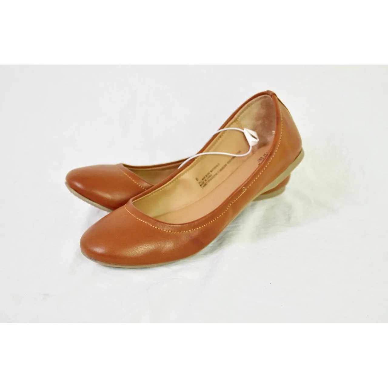 Mossimo Women’s Ona Scrunch Ballet Flats Cognac 8
