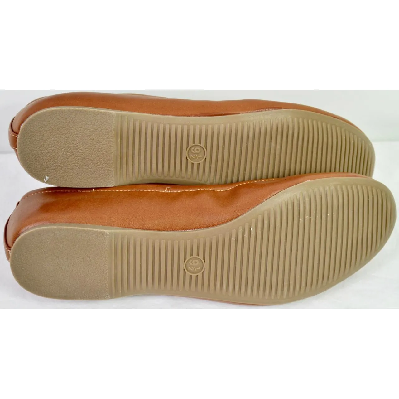 Mossimo Women’s Ona Scrunch Ballet Flats Cognac 9.5