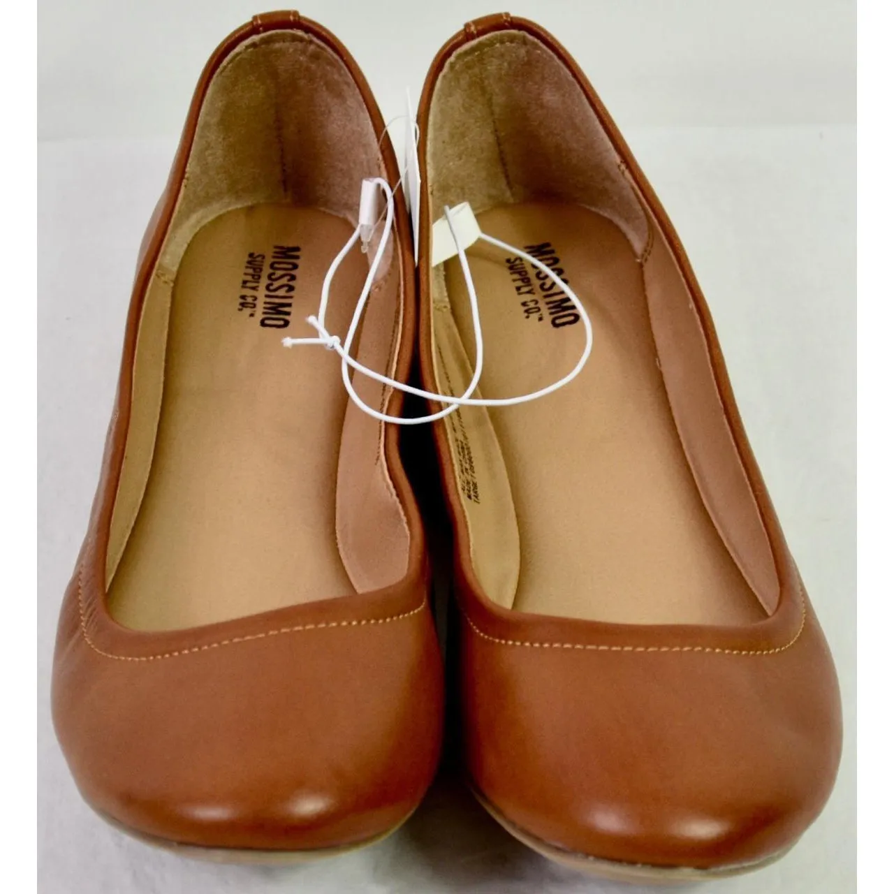 Mossimo Women’s Ona Scrunch Ballet Flats Cognac 9.5