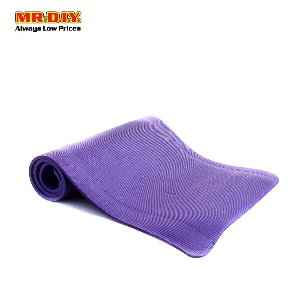 (MR.DIY) Non-Slip Light-Weighted Yoga Exercies Fitness Mat (0.6 mm)