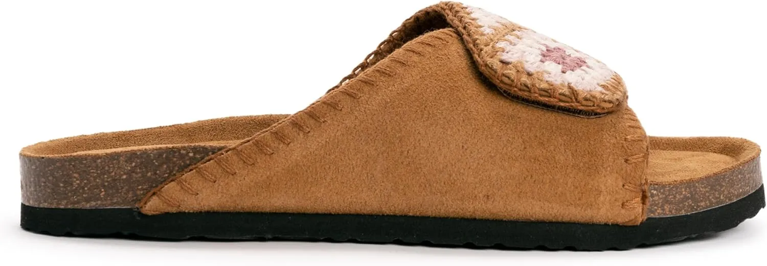 MUK LUKS Women's Gigi Crochet Sandal