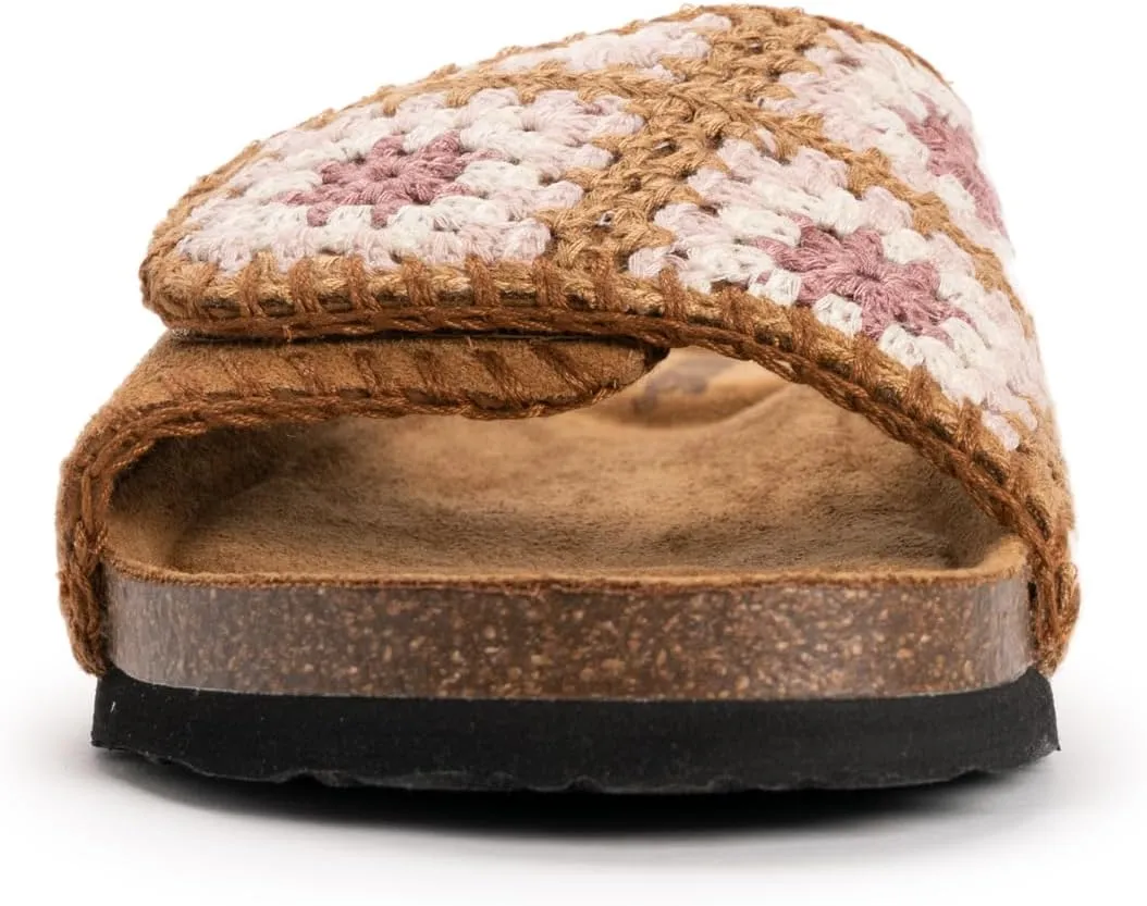 MUK LUKS Women's Gigi Crochet Sandal