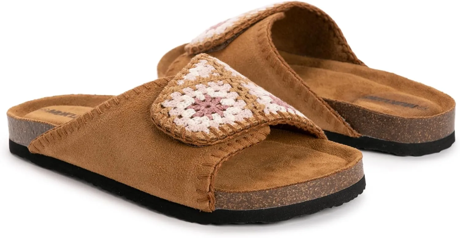 MUK LUKS Women's Gigi Crochet Sandal