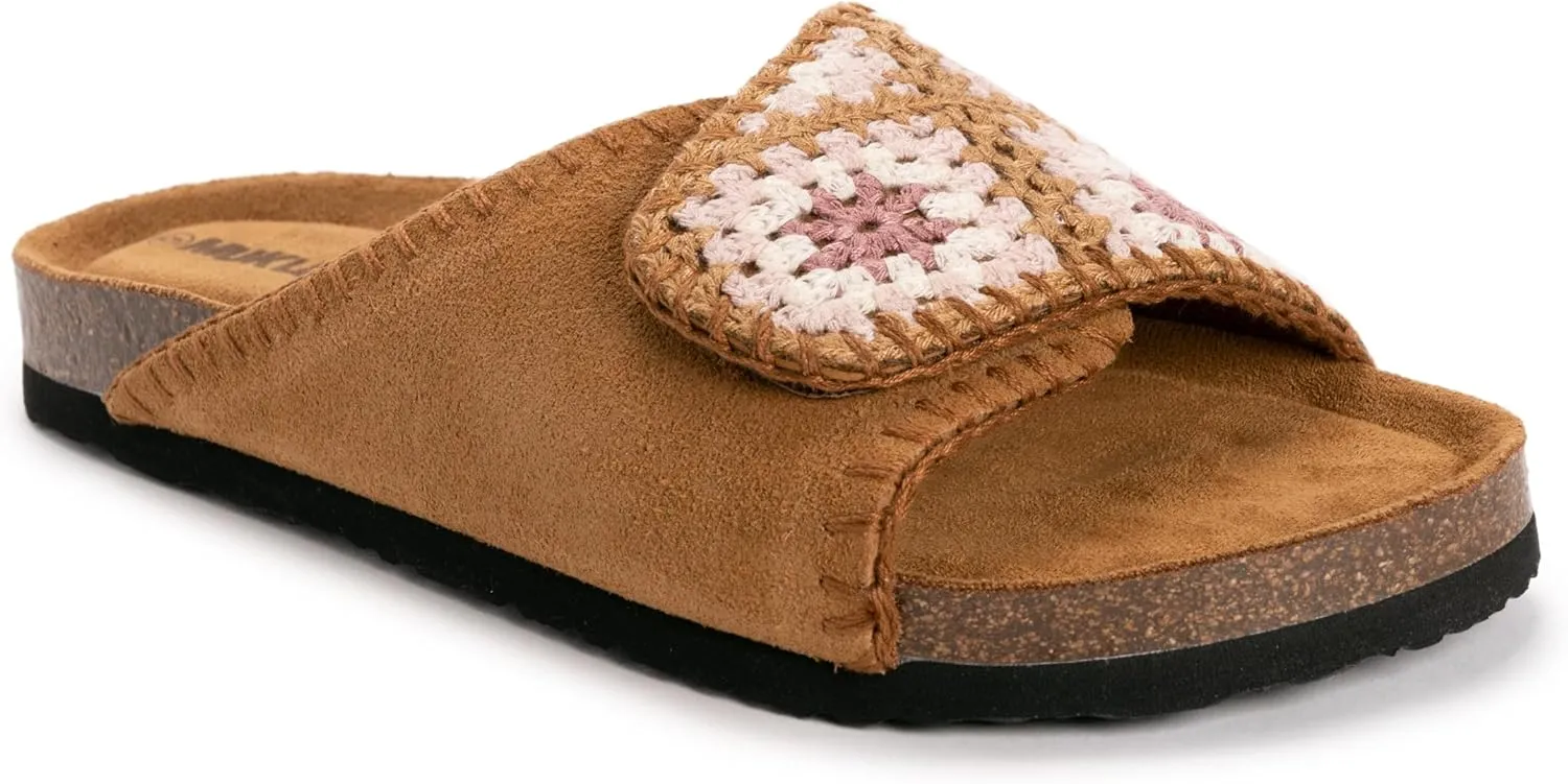 MUK LUKS Women's Gigi Crochet Sandal