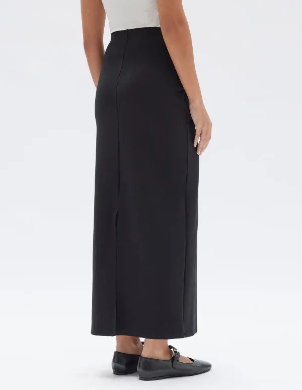 Myca Jersey Skirt Black