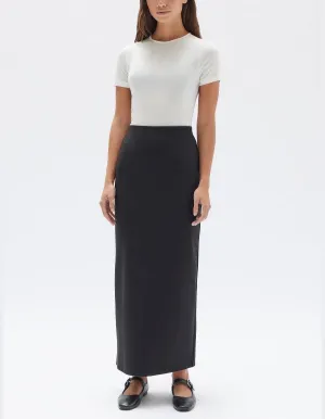 Myca Jersey Skirt Black