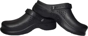 Natural Uniforms Ultralite Women's Clogs with Strap, Nursing Medical Work Mule