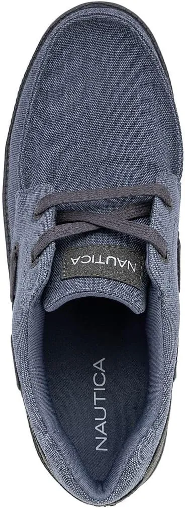 Nautica Men's Slip-On Casual Loafers Comfort Sneaker - Elastic Stretch Moccasin - Athletic Walking Shoe-Pearson