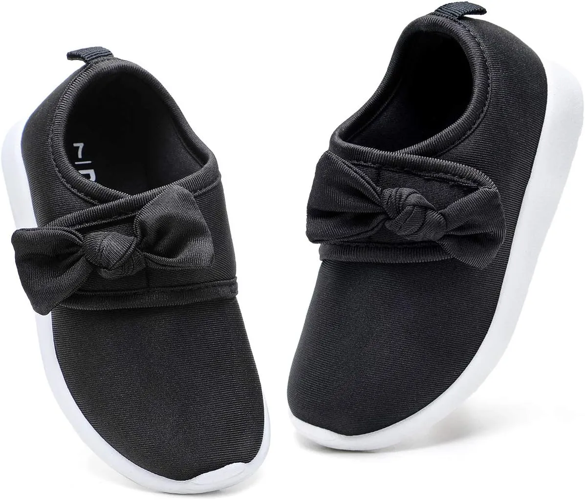 nerteo Toddler Girl Shoes Lightweight Slip On Sneakers for Kids