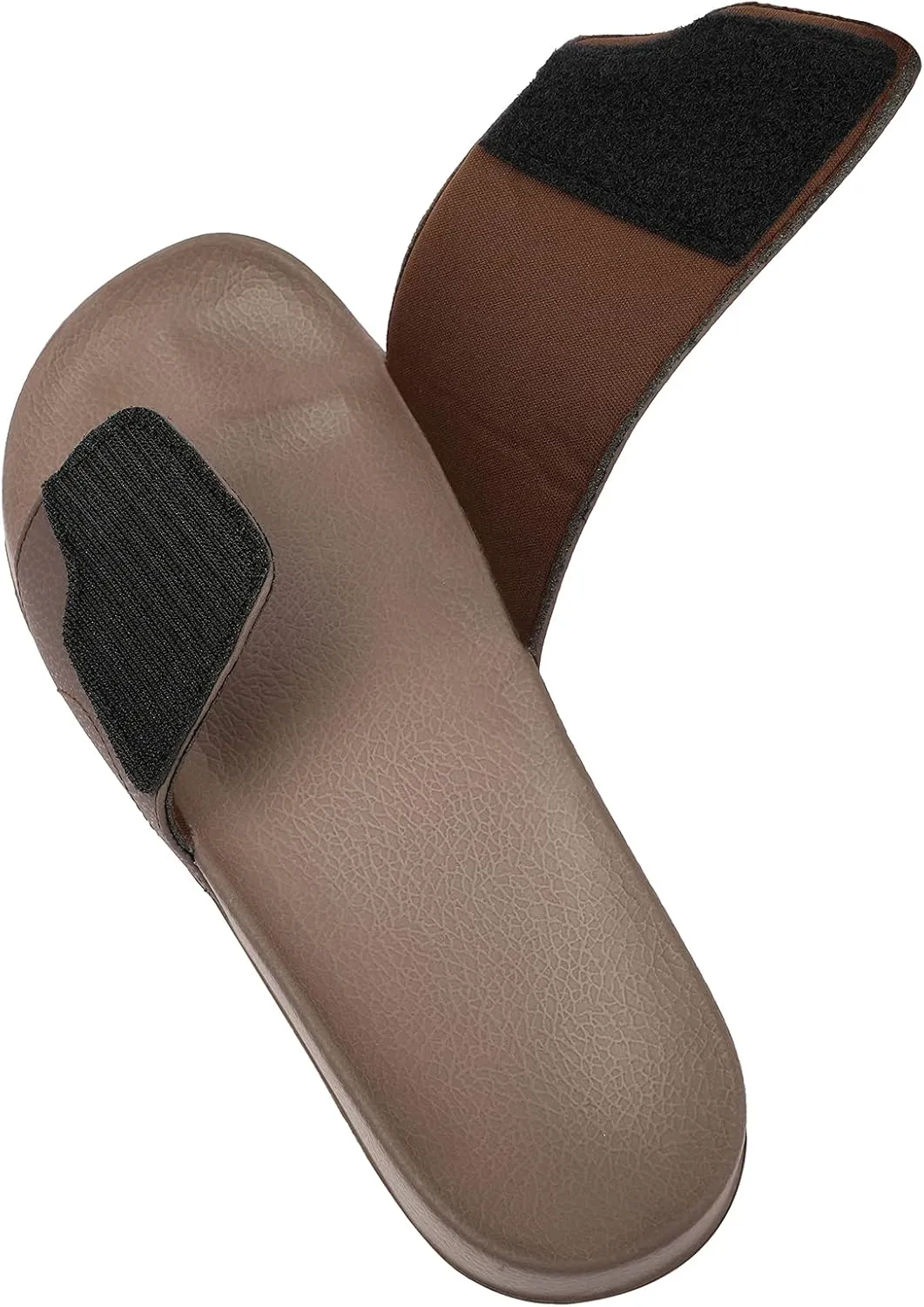 NewDenBer Men's Comfort Slide Sandals Lightweight EVA Rubber Slip on Sandals