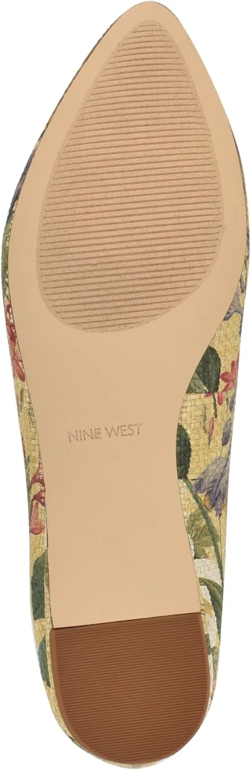 Nine West Women's Speakup Pointy Toe Slip-On Ballet Flat