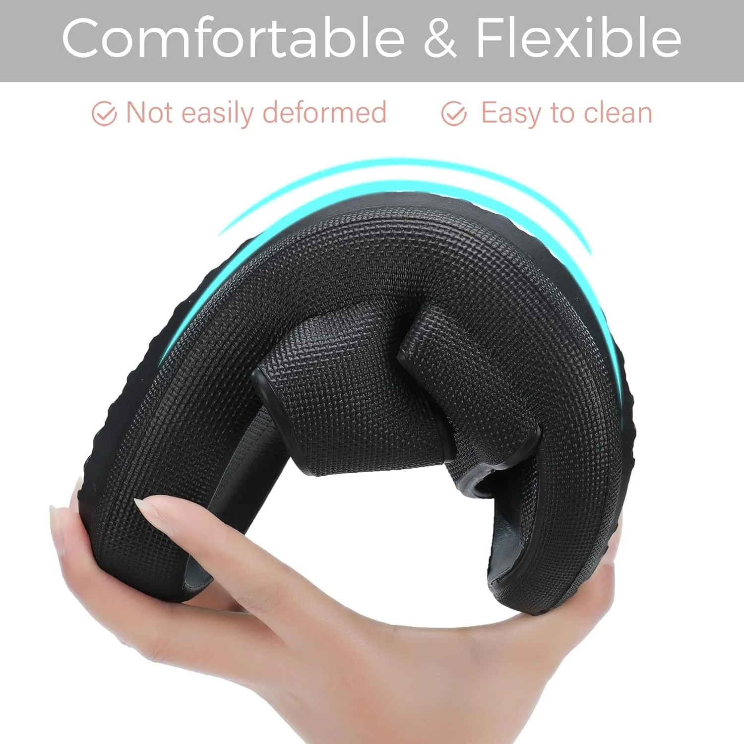 NineCiFun Unisex Pillow Slippers Cloud Slides for Women and Men Platform Slide Sandals with Arch Support