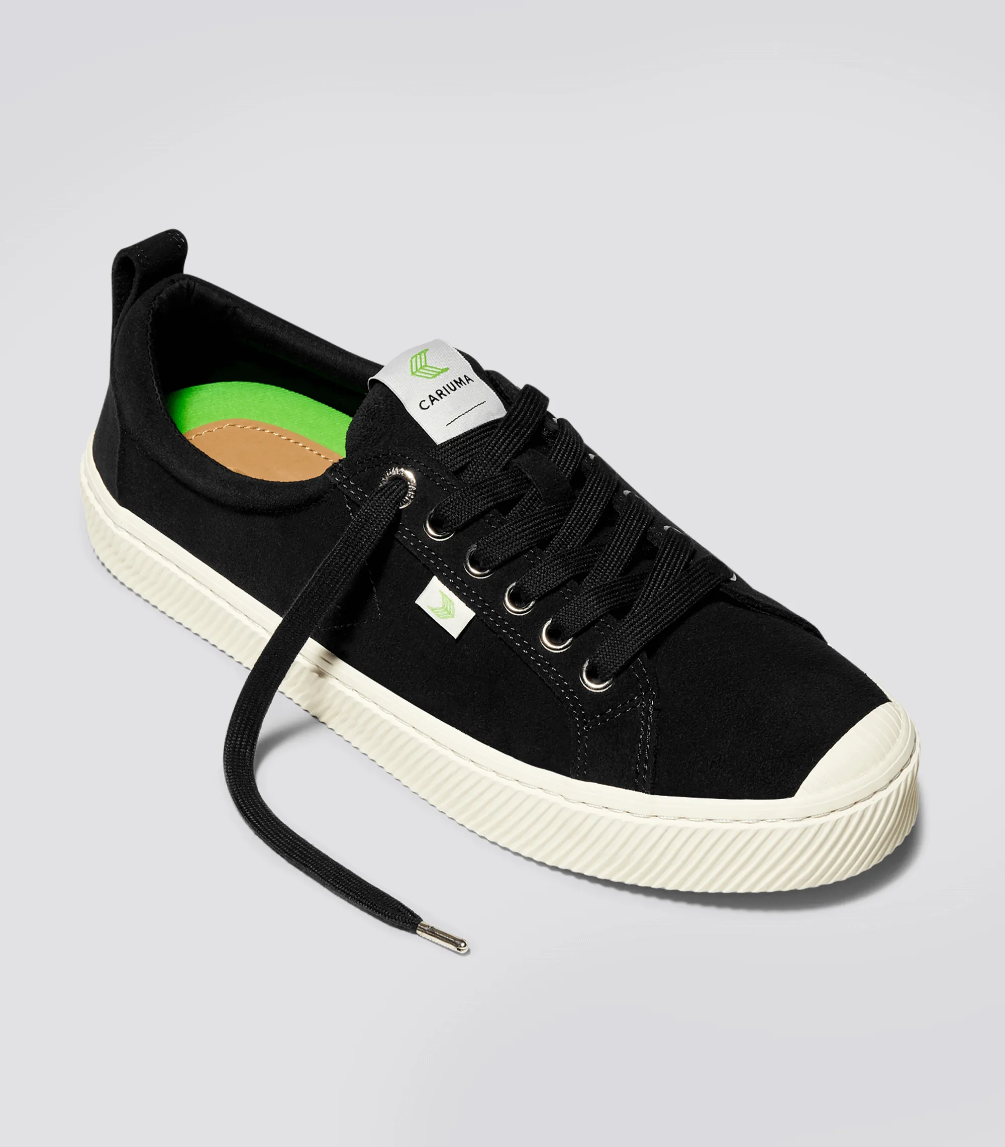 OCA Low Black Suede Sneaker