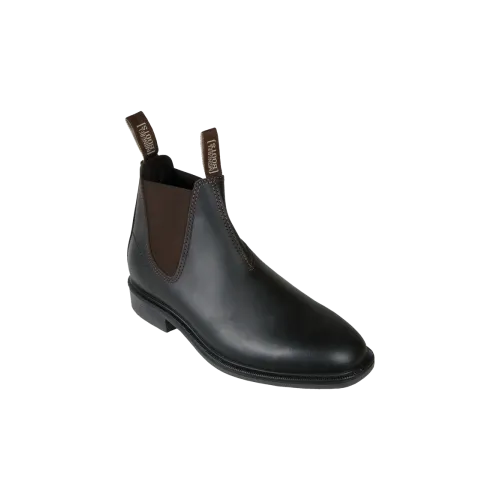 Oil Kip V-Cut Riding Boot