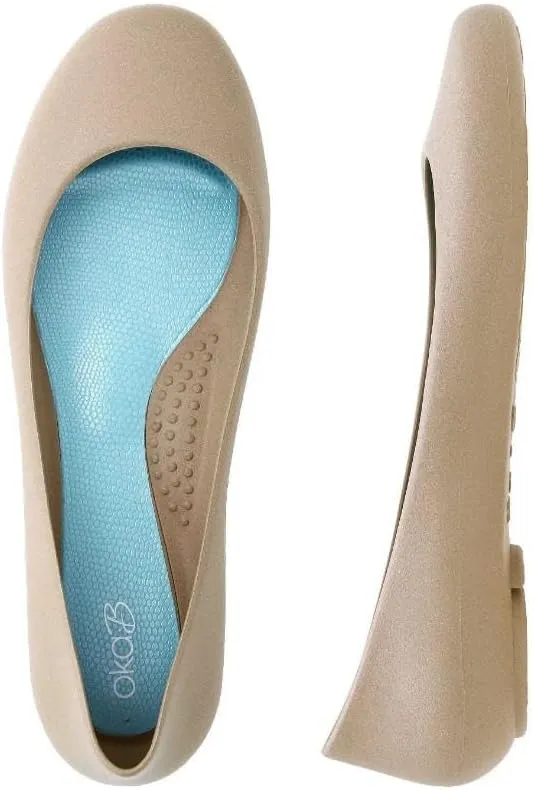 Oka-B Women's Matte Taylor Ballet Flats