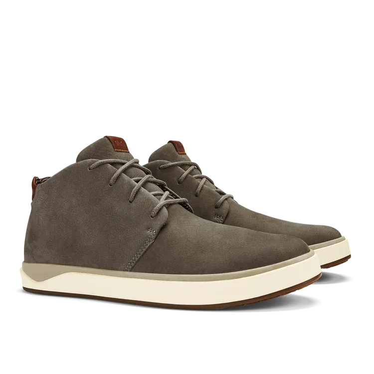 OluKai Men's Papaku 'Ili Nubuck Leather Boots