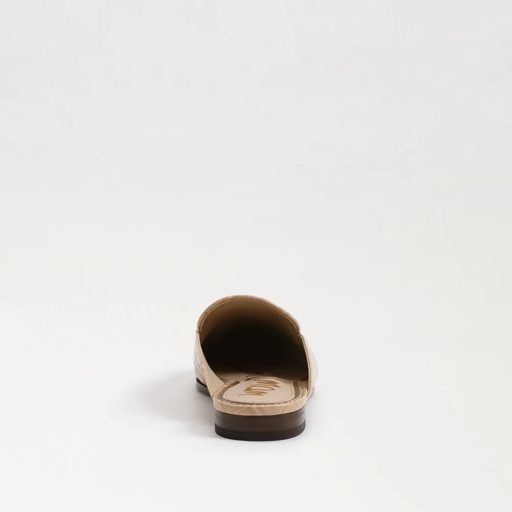 On Linnie Heeled Embellished Flat Sam Edelman Almond Low-priced Beechwood Mules Secure Slip Toe