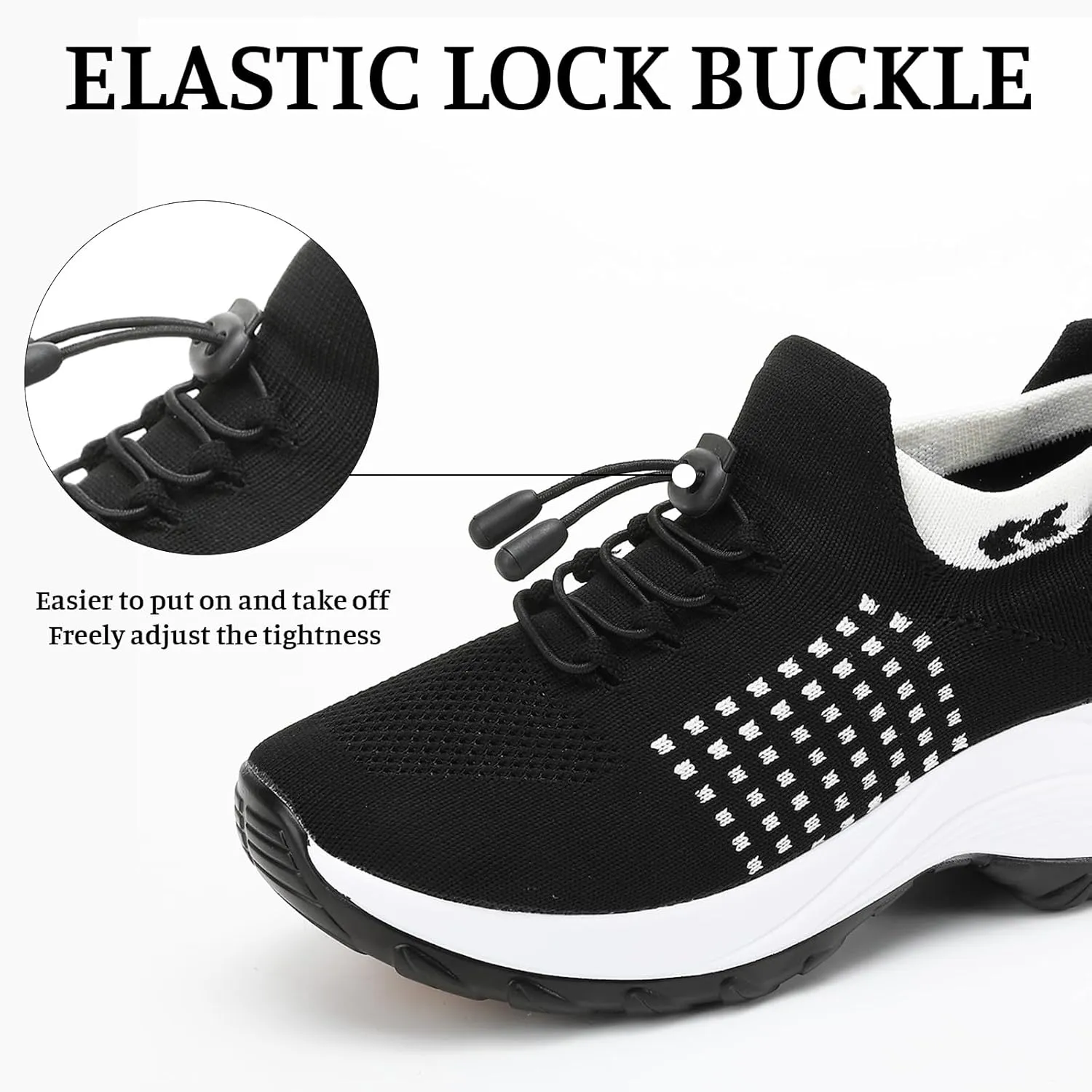 Orthopedic Shoes for Women Plantar Fasciitis,Breathable Walking Sneakers for Women,Slip on Trainers with Arch Support,Womens Air Cushion Sneakers Ortho Stretch Cushion Shoes